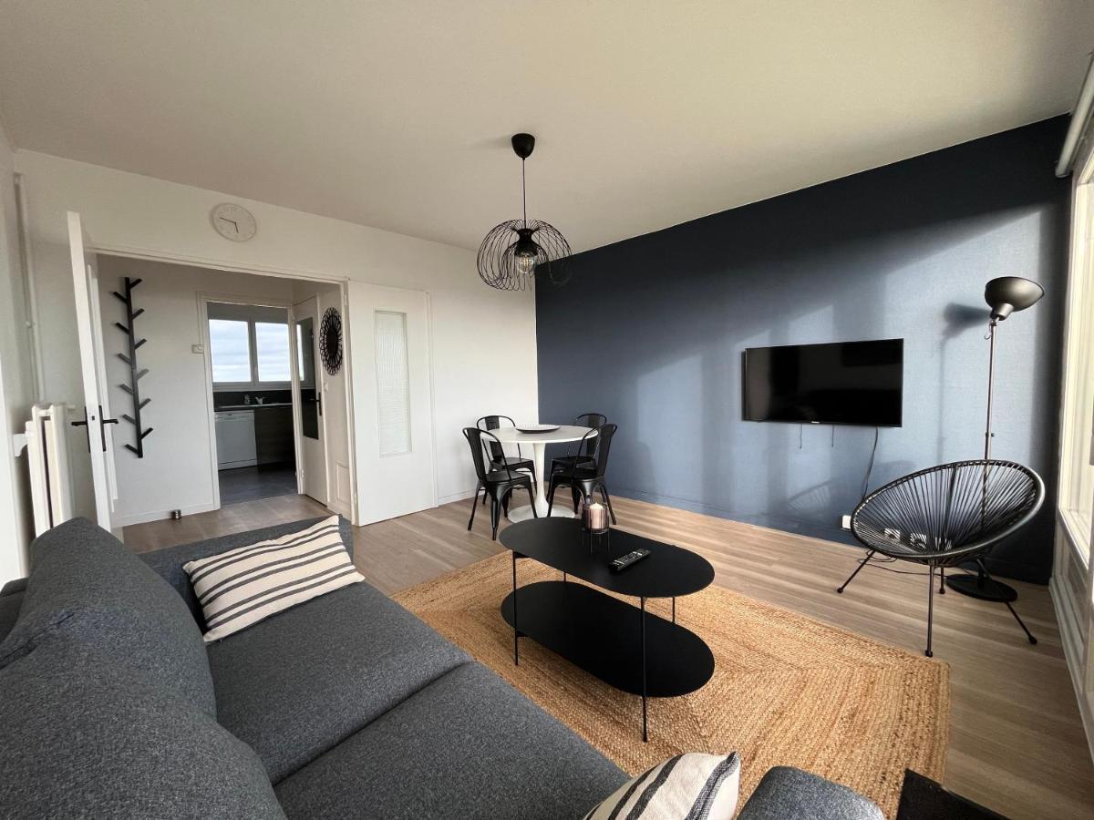 Nouveau! Appartement Vue Mer 180° Et Place Parking Brest Exteriér fotografie