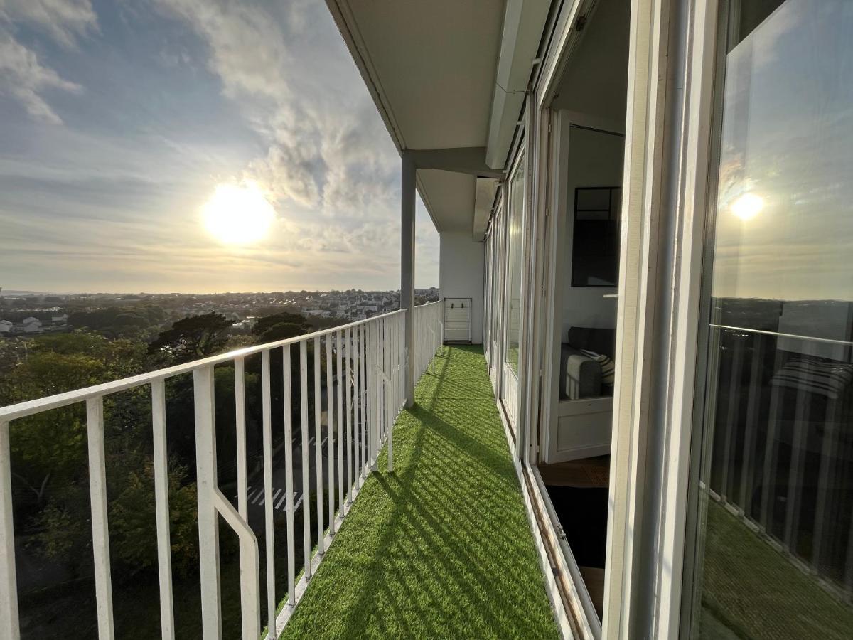 Nouveau! Appartement Vue Mer 180° Et Place Parking Brest Exteriér fotografie